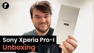 Sony Xperia ProI unboxing the ultimate camera phone [upl. by Hahsia]