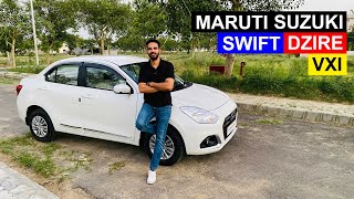 2022 Maruti Suzuki Swift Dzire VXI Walkaround  Car Quest [upl. by Uwton252]