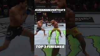 Alexandre Pantojas Top 3 UFC Finishes [upl. by Nnaeiram]