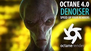 Octane 4  How To Use AI Denoiser to Speed up Your Renders [upl. by Aiouqes524]