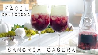 Como Hago Sangria  Ingredientes Fáciles [upl. by Etana]