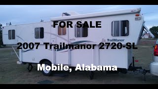 2007 Trailmanor 2720SL INSTRUCTIONAL VIDEO [upl. by Glimp]