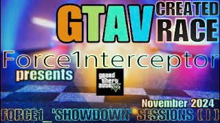 GTA VFORCE1SHOWDOWN SESSIONS  I  November 2024 [upl. by Salisbury]