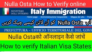 How to Get Italy Seasonal Work permit  Italy Free Work Visa Nulla Osta  Free Work Visa for Italy [upl. by Mavilia164]