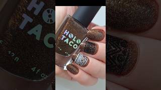 Carimbo de Unha com Holo Taco ✨️ carimbodeunha holotaco nailart [upl. by Toms]