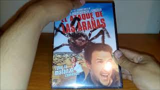 Unboxing El Ataque de las Arañas DVD [upl. by Atteiram]