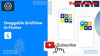 How to implement Draggable GridView In Flutter Simple and Easy flutter [upl. by Odidnac187]