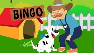 Bingo Nursery Rhyme with Lyrics [upl. by Eniahs]