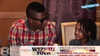 FACTORY78  Wizkid Uk tour Press Conference 2012 [upl. by Oremoh]