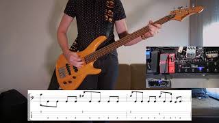 Royal Blood  Boilermaker Bass cover with tabs [upl. by Giselbert]