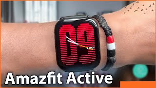 Amazfit Active AMOLED Smartwatch Review  Review Plaza [upl. by Edette]