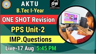 PPS I UNIT2 I ONE SHOT REVISION I by Pragya Maam I Gateway Classes [upl. by Aleet2]