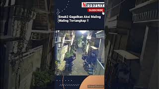 Maling Vs Emak2 Komplex viralvideo viralshort maling viralreels cctv viral [upl. by Atinnek]