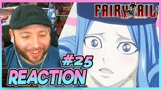 Fairy Tail Episode 25 REACTION quotA Flower Blooms In The Rainquot [upl. by Enilesoj]