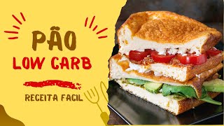 🍽️ PÃO LOWCARB 😋 [upl. by Einnus]