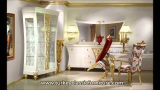 Classic Luxury Dining Room Furniture Decoration [upl. by Aiblis476]