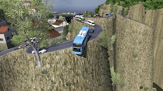 Most dangerous road in the world eps57  Euro Truck Simulator 2 HD2K [upl. by Zimmer]