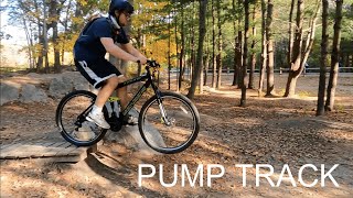 Pump Track at Wompatuck  Mountain Biking [upl. by Odnumde]