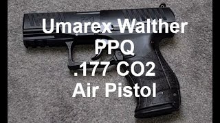 Umarex Walther PPQ 177 Co2 Pellet Pistol [upl. by Noremac]