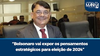 O expresidente Jair Bolsonaro virá a Santa Catarina junto à esposa Michelle Bolsonaro [upl. by Annwahsal]