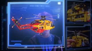 Lego Technic Helicopter Commercial [upl. by Nehpets745]