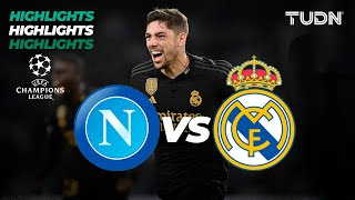 Nápoli vs Real Madrid  HIGHLIGHTS  UEFA Champions League 202324  TUDN [upl. by Syramad]