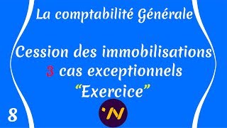 8 Cession des immobilisations amortissables comptabilité générale [upl. by Nilved]