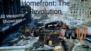 Homefront The Revolution  All Weapons Showcase [upl. by Htebarual]