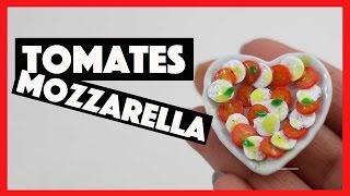 Tomates Mozzarella FIMO [upl. by Fleisig]