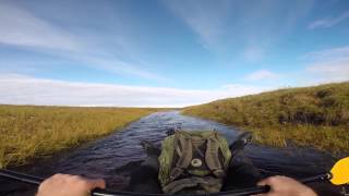 Using packrafts to hunt caribou in the Arctic [upl. by Abbi]