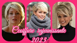 coiffure rajeunissante femme 50 ans 2023 [upl. by Atiugal955]