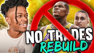 i tried to rebuild a team without making any trades in nba 2k22 [upl. by Eisset]