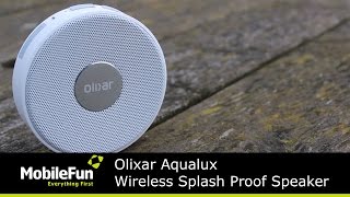 Olixar Aqualux Wireless Splash Proof Speaker [upl. by Suolhcin]