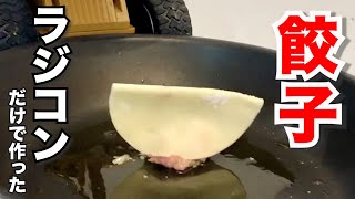 ラジコンだけで「餃子」作った末路※羽つき【ラジコン料理】 Cooking with GYOZA  only radiocontrolled cars [upl. by Deach394]