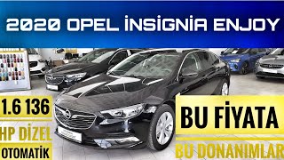 2020opelinsignia 2020 OPEL İNSİGNİA 16 136HP ENJOY DONANIM İNCELEME [upl. by Yttocs]