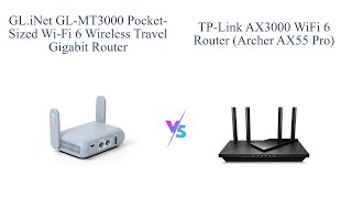 GLiNet GLMT3000 vs TPLink AX3000 🆚 Which WiFi 6 Router is Better [upl. by Cartan]