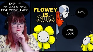 Why Flowey Is So Sus In This Series  Handplates Season 4 Reaction [upl. by Ynnattirb293]