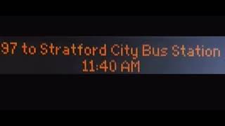 97 to Chingford station Ibus announcment [upl. by Edlihtam]