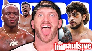 Logan Paul on Beating Dillon Danis KSI Losing vs Tommy Fury Apologizing to Nina Agdal  EP 395 [upl. by Farmann]