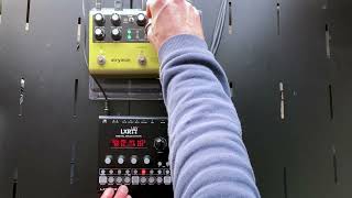 STRYMON VOLANTE amp LXR02 INDUSTRIAL DRUM MACHINE [upl. by Menedez319]