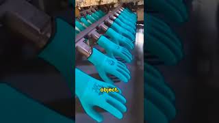 This Is How The Gloves You Have At Home Are Made 🤔 [upl. by Nirhtak]