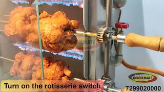 Grill chicken machine  chicken griller machine KOOKMATE Commercial Kitchen Equipment [upl. by Strain247]