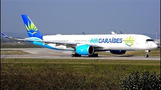 50 EPIC ENGINE SPOOL UPs Boeing 747 777  Airbus A350 A330  Paris Orly Airport [upl. by Aissat]