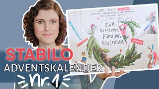 STABILO Adventskalender 2021 für die ganze Familie [upl. by Schou]