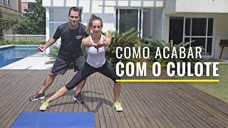 Treino para eliminar culote  apenas 4 minutos [upl. by Aaren882]