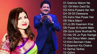 Best Of Alka Yagnik And Udit Narayan Songs  Evergreen 90s Songs [upl. by Ackerley902]