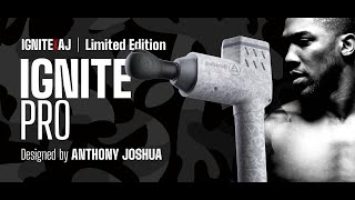 ANTHONY JOSHUA  IGNITE PRO MASSAGE GUN [upl. by Aninep436]