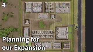 Prison Architect Ep4  Planning for our Expansion [upl. by Dunkin]