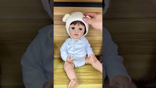 😂 This baby girl looks like when she is finished doll shorts funny [upl. by Hardin]