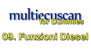 09 MultiEcuScan  Funzioni Diesel Olio Motore FAP EGR [upl. by Valsimot]